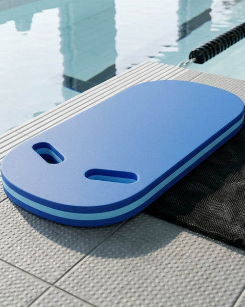 Kjwfx Dual-Grip EVA Swimming Kickboard 44 cm Cobalt - Lifestyle view